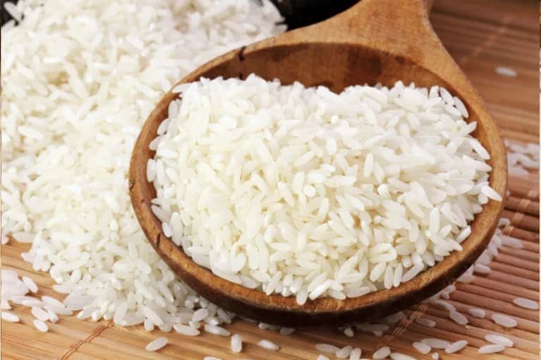 Premium PK-386 Long Grain White Rice Polished Silky Sortex Cleaned